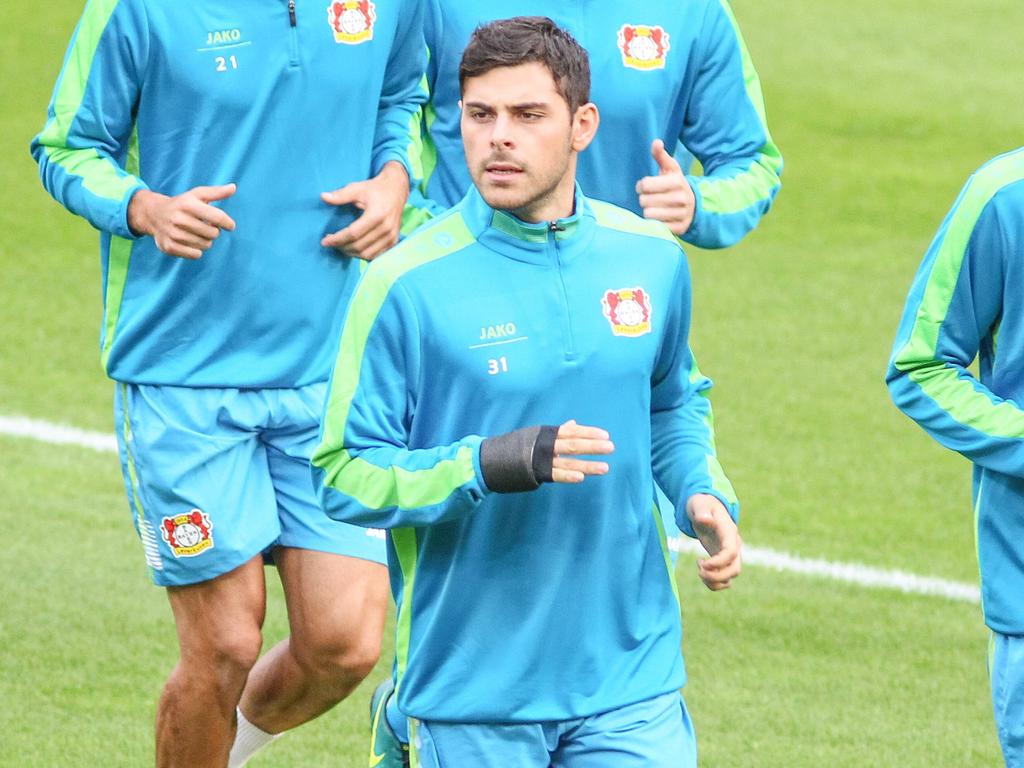 Kevin Volland ist wieder ins Mannschaftstraining eingestiegen Kevin Volland ist wieder ins Mannschaftstraining eingestiegen