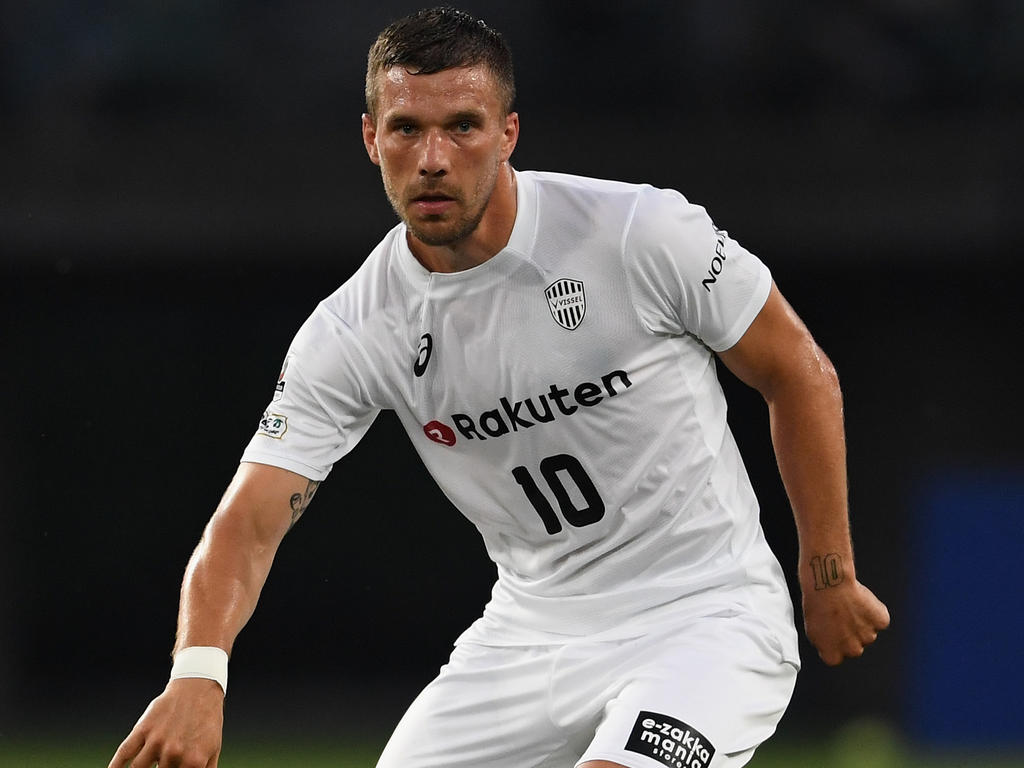 Lukas Podolski spielt seit diesem Sommer für Vissel Kobe in Japan Lukas Podolski spielt seit diesem Sommer für Vissel Kobe in Japan