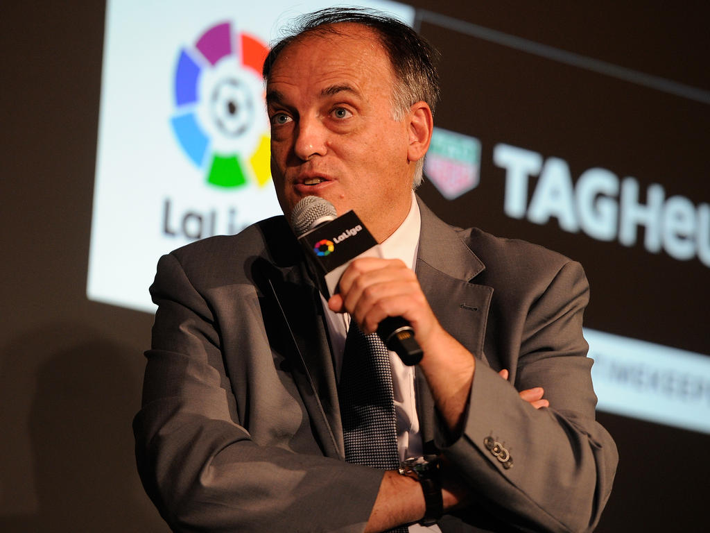 Para Tebas, cuatro partidos de sanción es algo exagerado. (Foto: Getty) Para Tebas, cuatro partidos de sanción es algo exagerado. (Foto: Getty)