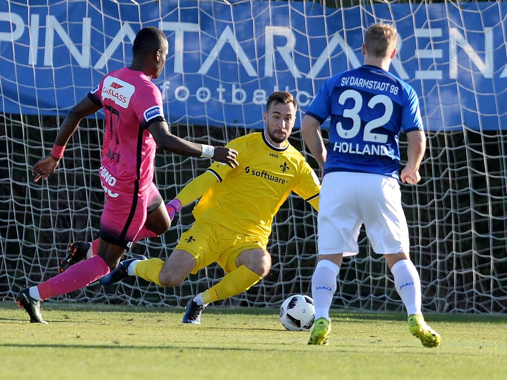 Der SV Darmstadt unterlag Genk denkbar knapp Der SV Darmstadt unterlag Genk denkbar knapp