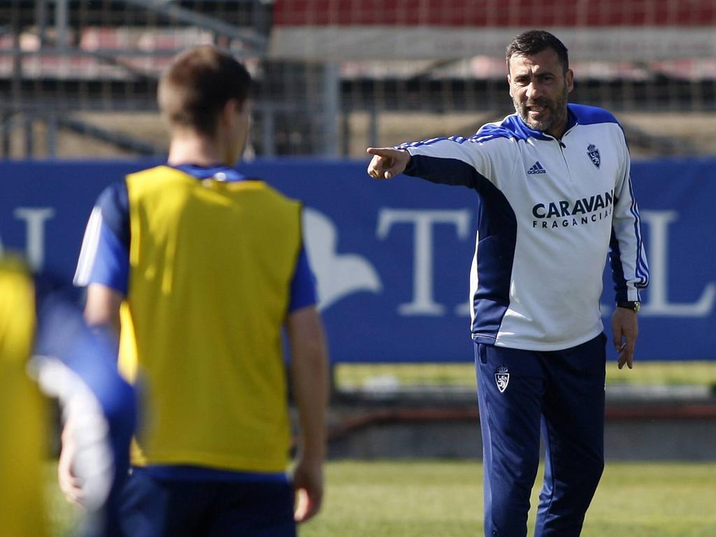 Agné ya no es entrenador del Real Zaragoza. (Foto: Imago) Agné ya no es entrenador del Real Zaragoza. (Foto: Imago)