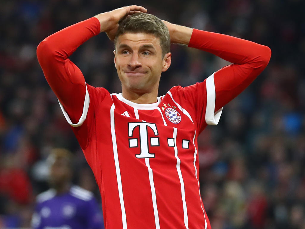 Kann trotz einer schwierigen Phase beim FC Bayern immer noch lachen: Weltmeister Thomas Müller Kann trotz einer schwierigen Phase beim FC Bayern immer noch lachen: Weltmeister Thomas Müller