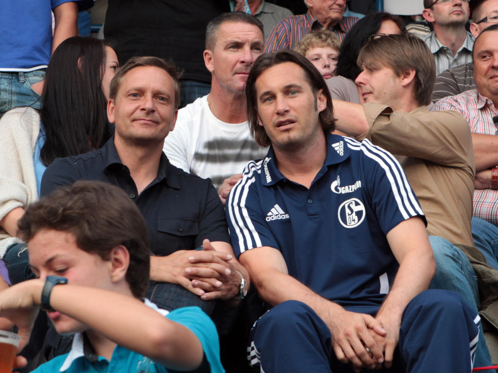 Horst Heldt und Gerhard Zuber arbeiteten schon bei Schalke zusammen Horst Heldt und Gerhard Zuber arbeiteten schon bei Schalke zusammen