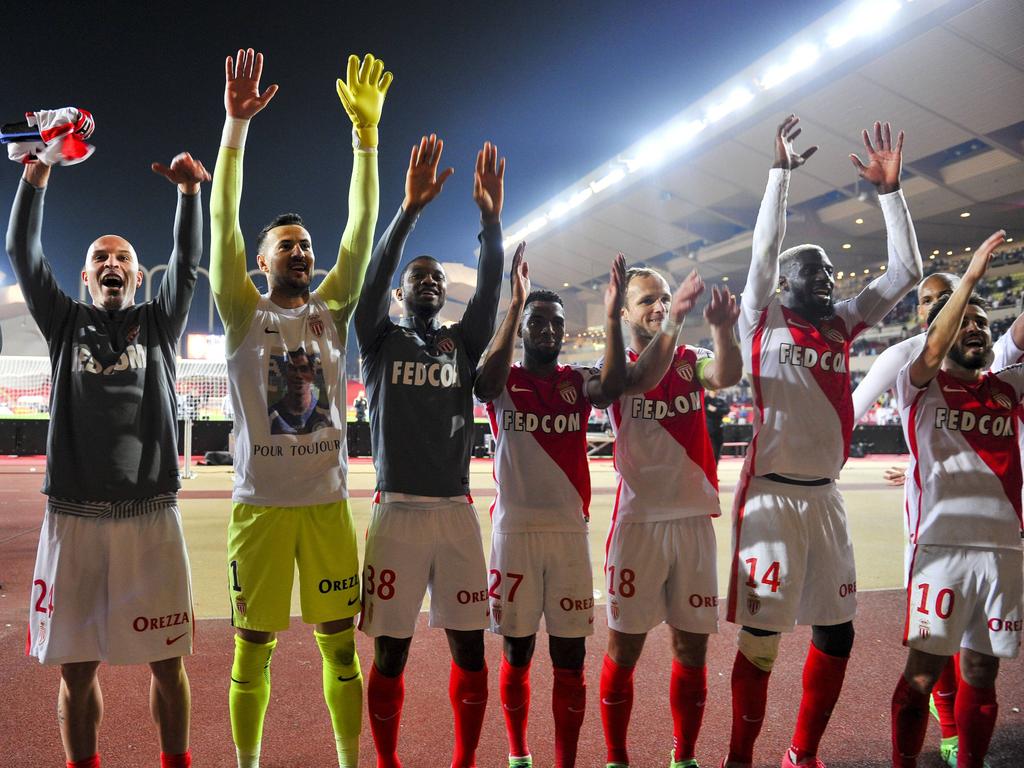 Celebración en el Louis II del título de Ligue 1 (Foto: Getty) Celebración en el Louis II del título de Ligue 1 (Foto: Getty)