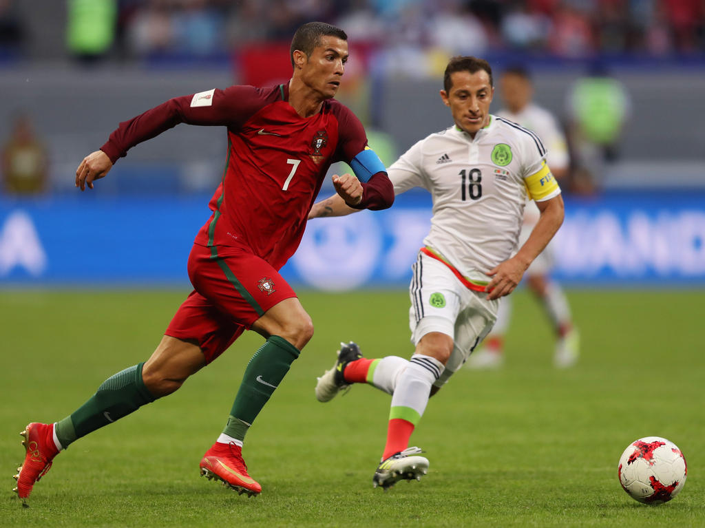 Trotz einer Ronaldo-Vorlage spielte Portugal nur Remis gegen Mexiko Trotz einer Ronaldo-Vorlage spielte Portugal nur Remis gegen Mexiko