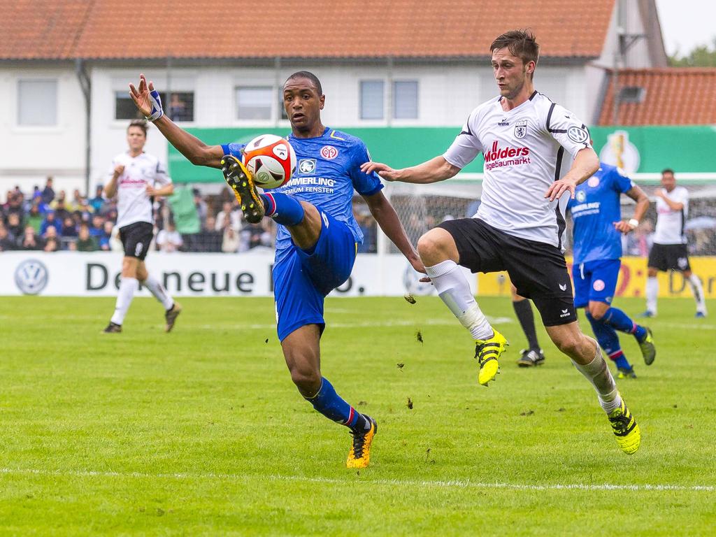 Abdou Diallo (li.) und der FSV stehen in der 2. Pokalrunde Abdou Diallo (li.) und der FSV stehen in der 2. Pokalrunde