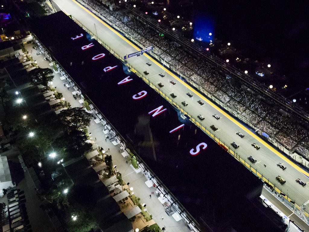 Die Formel-1-Fans freuen sich auf den GP von Singapur Die Formel-1-Fans freuen sich auf den GP von Singapur