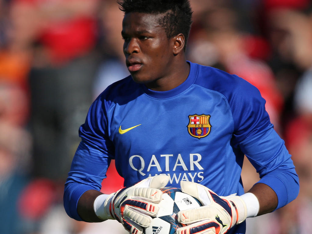 Ondoa, en su etapa en las categorías inferiores del Barcelona- (Foto: Getty) Ondoa, en su etapa en las categorías inferiores del Barcelona- (Foto: Getty)