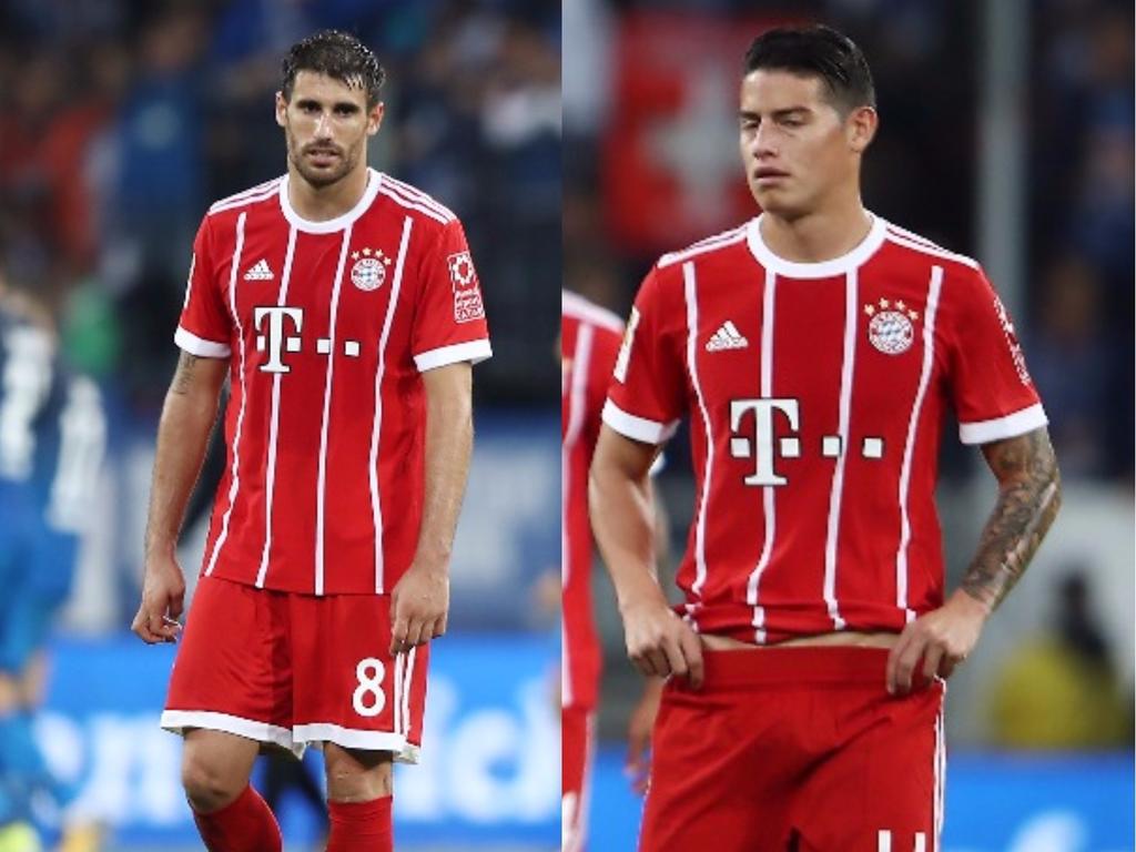 Javi Martinez berichtet, dass James vom Ancelotti-Rauswurf geschockt sei Javi Martinez berichtet, dass James vom Ancelotti-Rauswurf geschockt sei