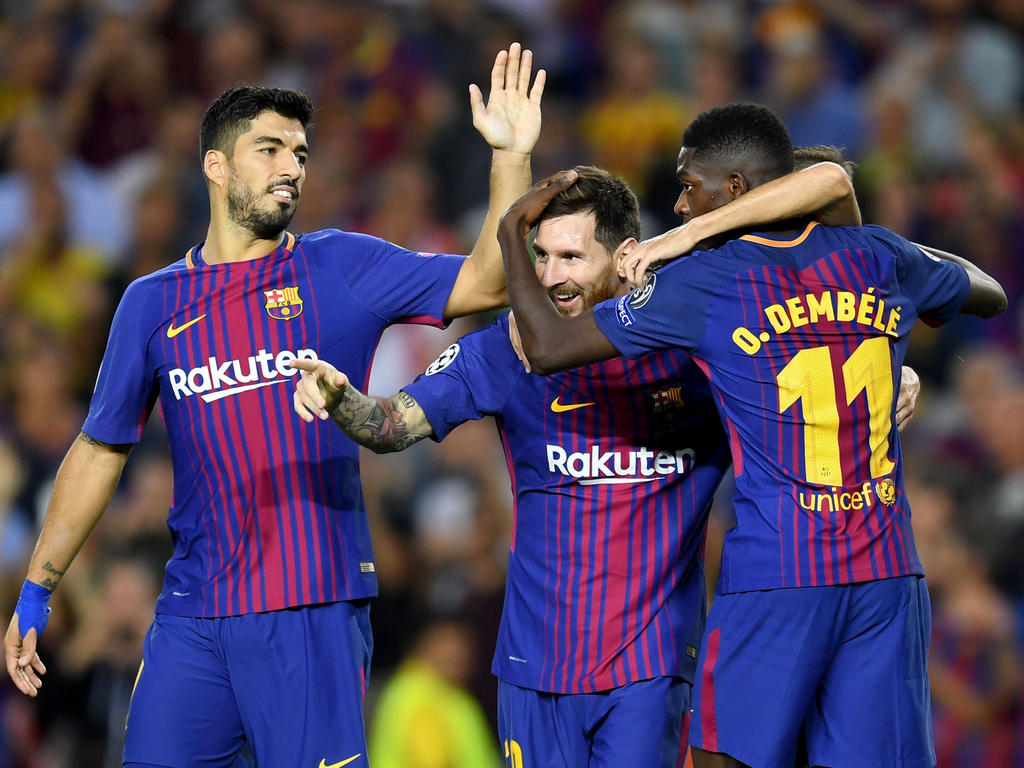 Der FC Barcelona setzte sich mit 3:0 gegen Juventus durch Der FC Barcelona setzte sich mit 3:0 gegen Juventus durch