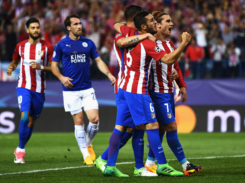 Antoine Griezmann (r.) erzielte das Tor des Tages Antoine Griezmann (r.) erzielte das Tor des Tages