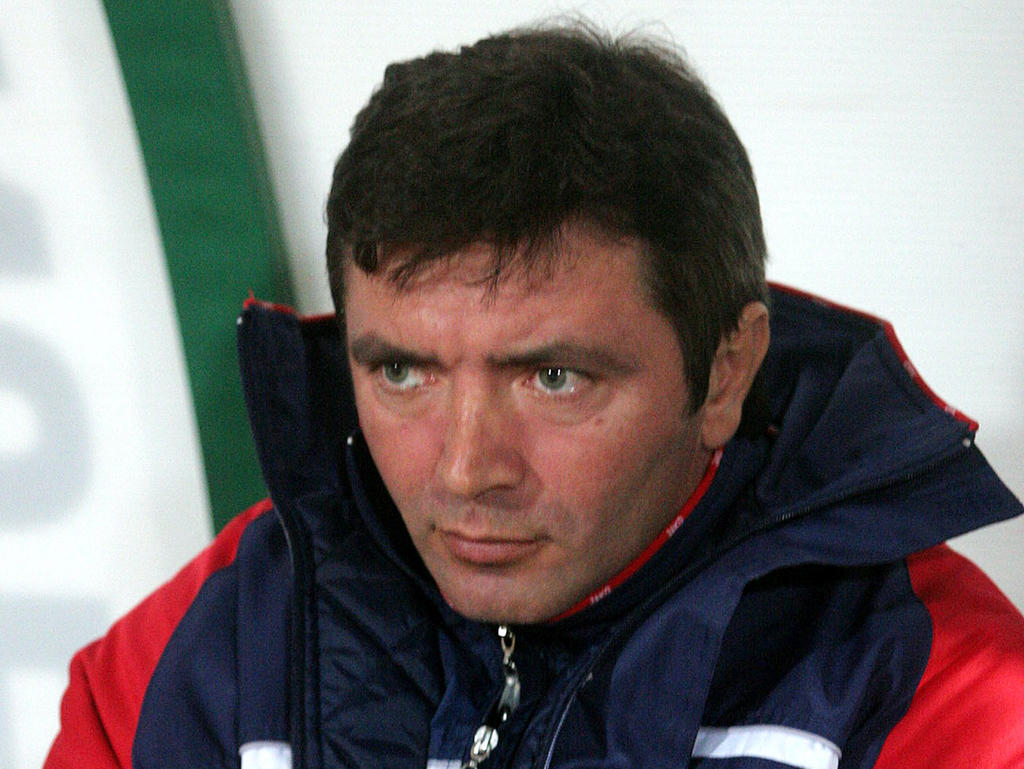 Ein seltenes Erfolgserlebnis für Teamchef Igor Dobrovolskiy Ein seltenes Erfolgserlebnis für Teamchef Igor Dobrovolskiy