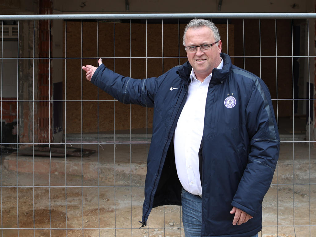 Franz Wohlfahrt ist derzeit als Kader-Baumeister gefordert. Franz Wohlfahrt ist derzeit als Kader-Baumeister gefordert.