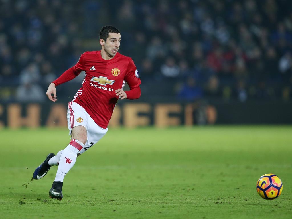 Henrikh Mkhitaryan konnte im United-Spiel keine Akzente setzen Henrikh Mkhitaryan konnte im United-Spiel keine Akzente setzen