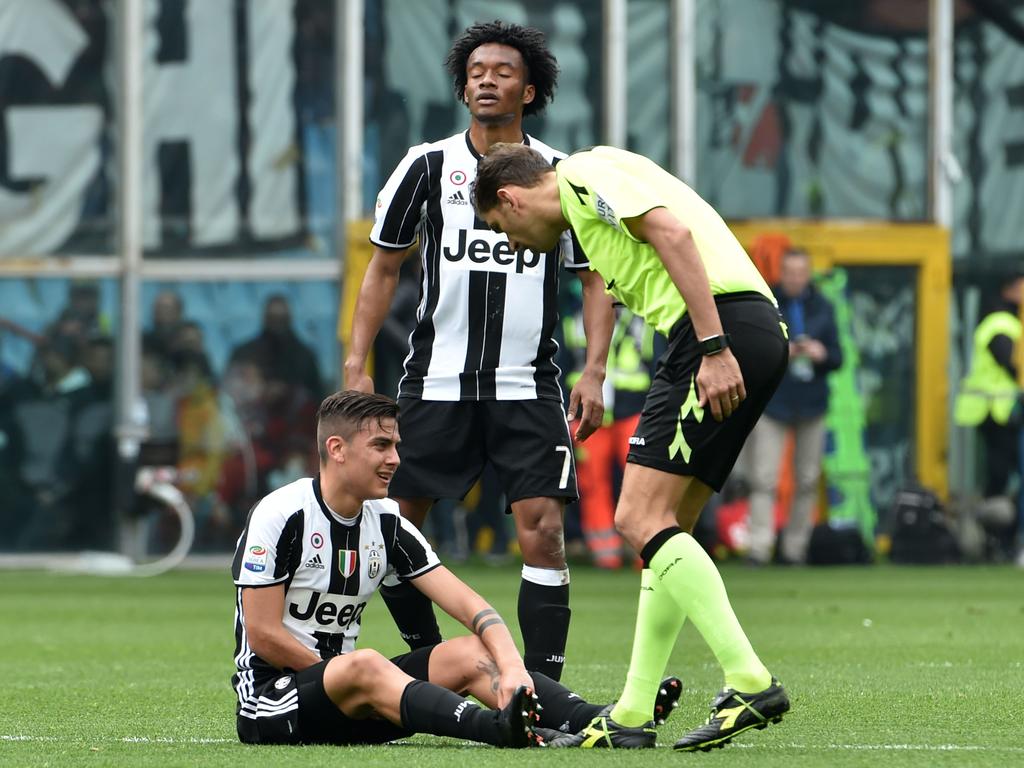 El problema en la pierna izquierda de Dybala preocupa a la Juve. (Foto: Getty) El problema en la pierna izquierda de Dybala preocupa a la Juve. (Foto: Getty)
