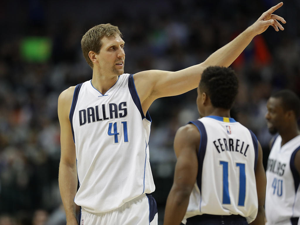 Dirk Nowitzki war mit 23 Punkten bester Werfer der Dallas Mavericks Dirk Nowitzki war mit 23 Punkten bester Werfer der Dallas Mavericks