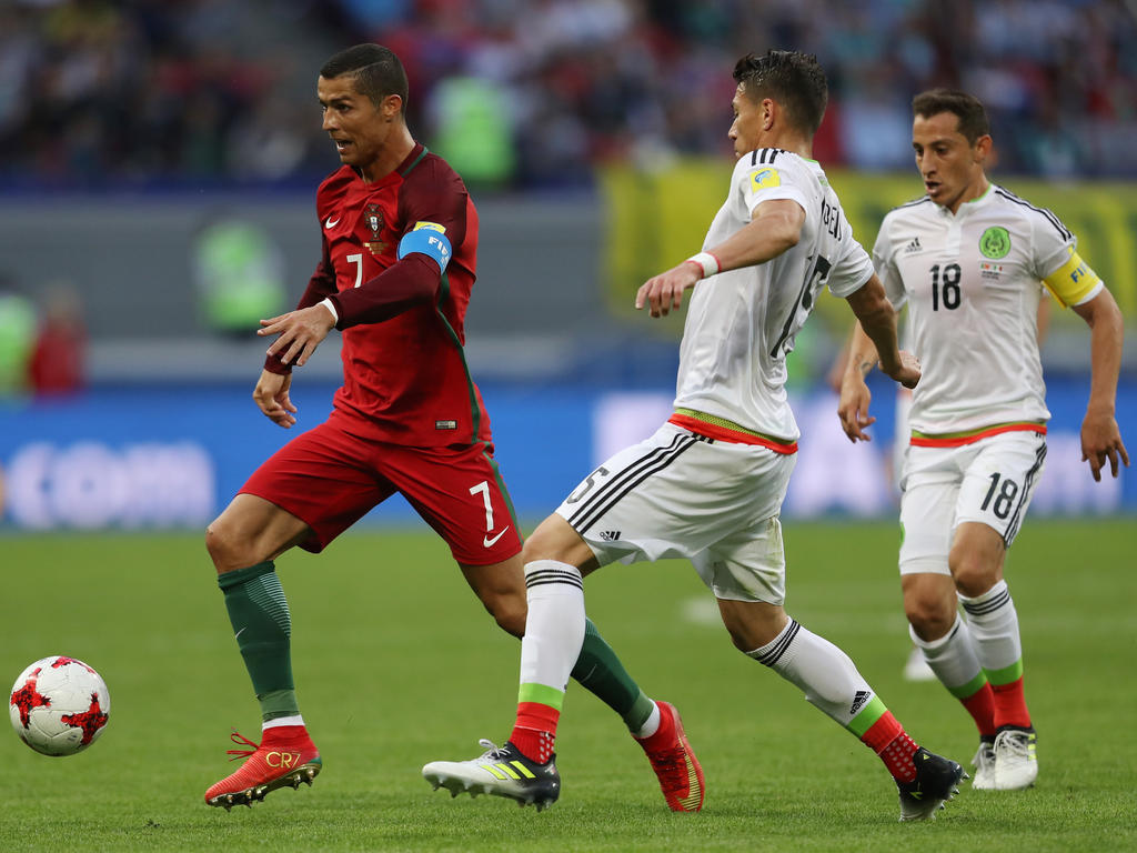 Cristiano Ronaldo war gegen Mexiko der beste Mann auf dem Feld Cristiano Ronaldo war gegen Mexiko der beste Mann auf dem Feld