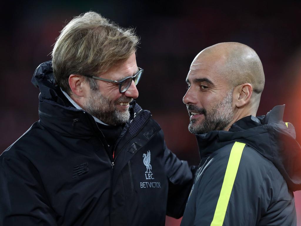 Jürgen Klopp hat Pep Guardiola nach der deutlichen Kritik der letzten Tage verteidigt Jürgen Klopp hat Pep Guardiola nach der deutlichen Kritik der letzten Tage verteidigt