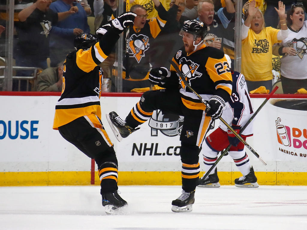 Die Pittsburgh Penguins stehen in der zweiten Playoff-Runde Die Pittsburgh Penguins stehen in der zweiten Playoff-Runde