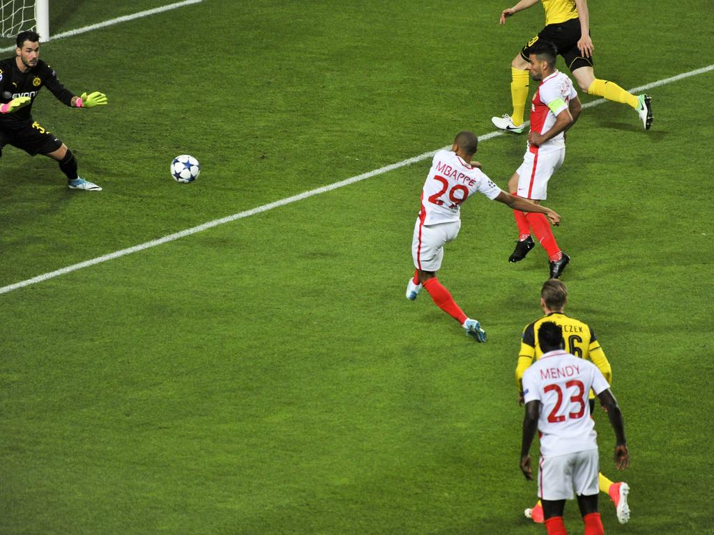 Kylian Mbappé gehörte zu den großen Matchwinnern bei AS Monaco Kylian Mbappé gehörte zu den großen Matchwinnern bei AS Monaco