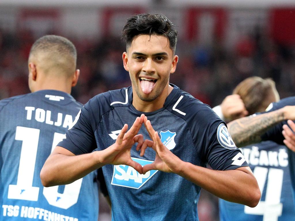Nadiem Amiri hat die TSG mit seinem Tor in die 2. Runde geschossen Nadiem Amiri hat die TSG mit seinem Tor in die 2. Runde geschossen