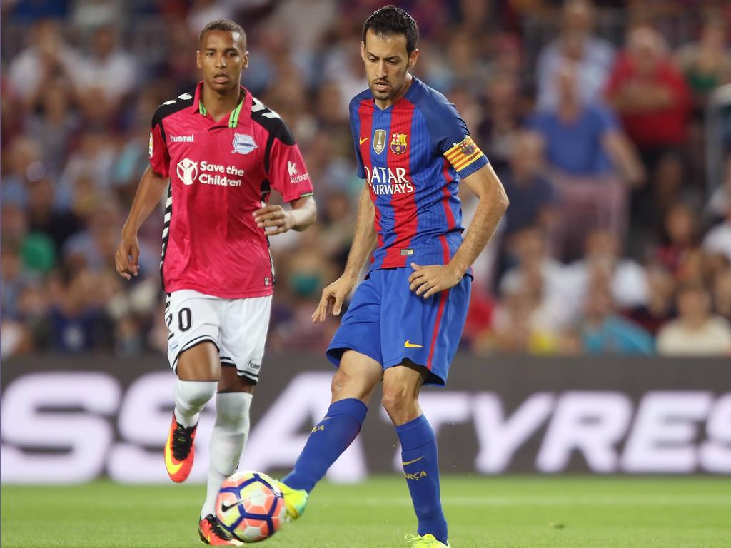 Busquets jugará con el Barcelona contra el Alavés en la final de la Copa. (Foto: Getty) Busquets jugará con el Barcelona contra el Alavés en la final de la Copa. (Foto: Getty)