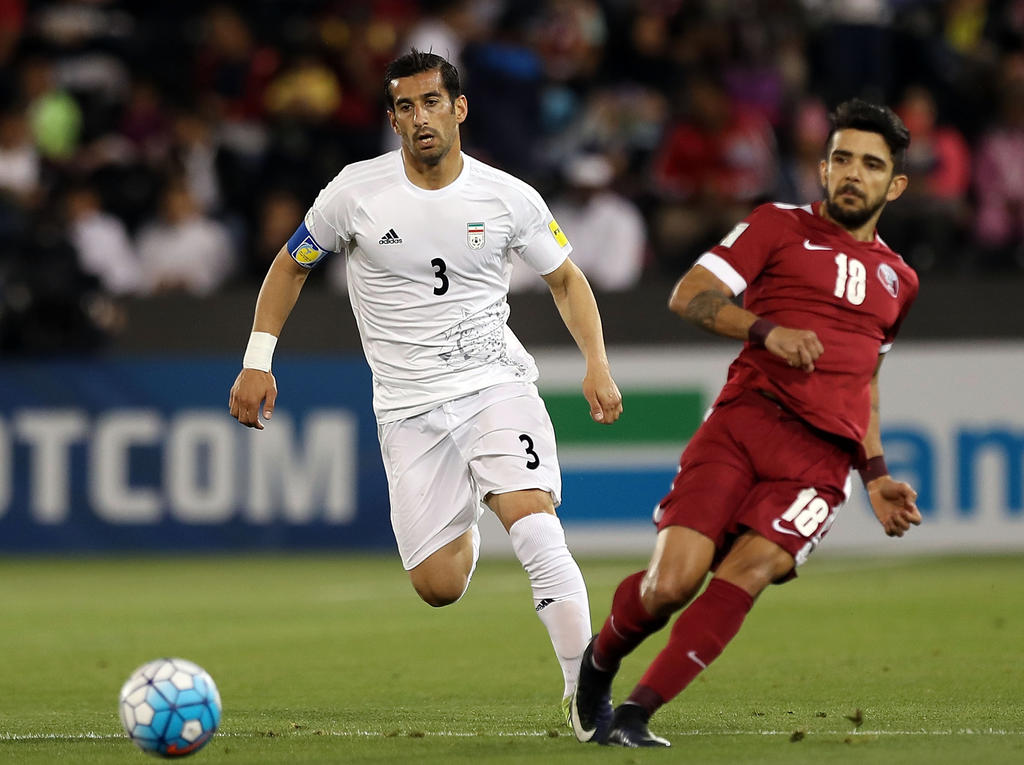 Ehsan Hajsafi (l.) wurde aus dem Nationalteam ausgeschlossen Ehsan Hajsafi (l.) wurde aus dem Nationalteam ausgeschlossen