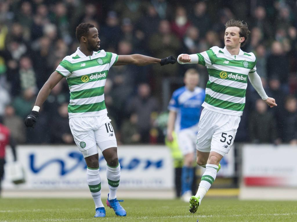 Moussa Dembélé traf dreifach für Celtic Moussa Dembélé traf dreifach für Celtic