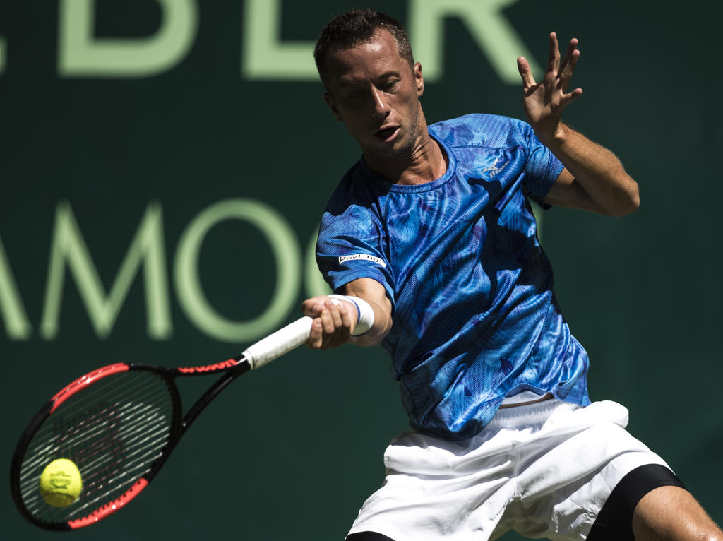 Kohlschreiber bekam es mit Sousa zu tun Kohlschreiber bekam es mit Sousa zu tun