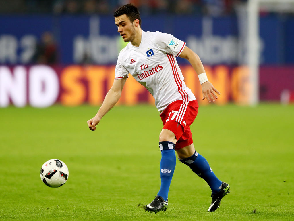 Filip Kostić ist von der Qualität des HSV überzeugt Filip Kostić ist von der Qualität des HSV überzeugt
