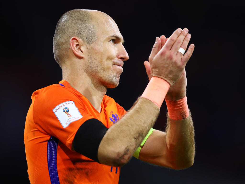 Arjen Robben hat seine Karriere in der Elftal beendet Arjen Robben hat seine Karriere in der Elftal beendet