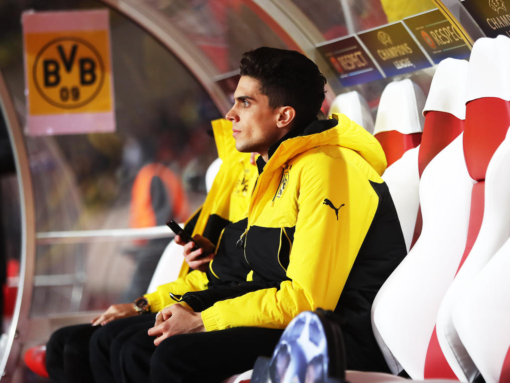 Marc Bartra sprach in der Kabine zur BVB-Mannschaft Marc Bartra sprach in der Kabine zur BVB-Mannschaft