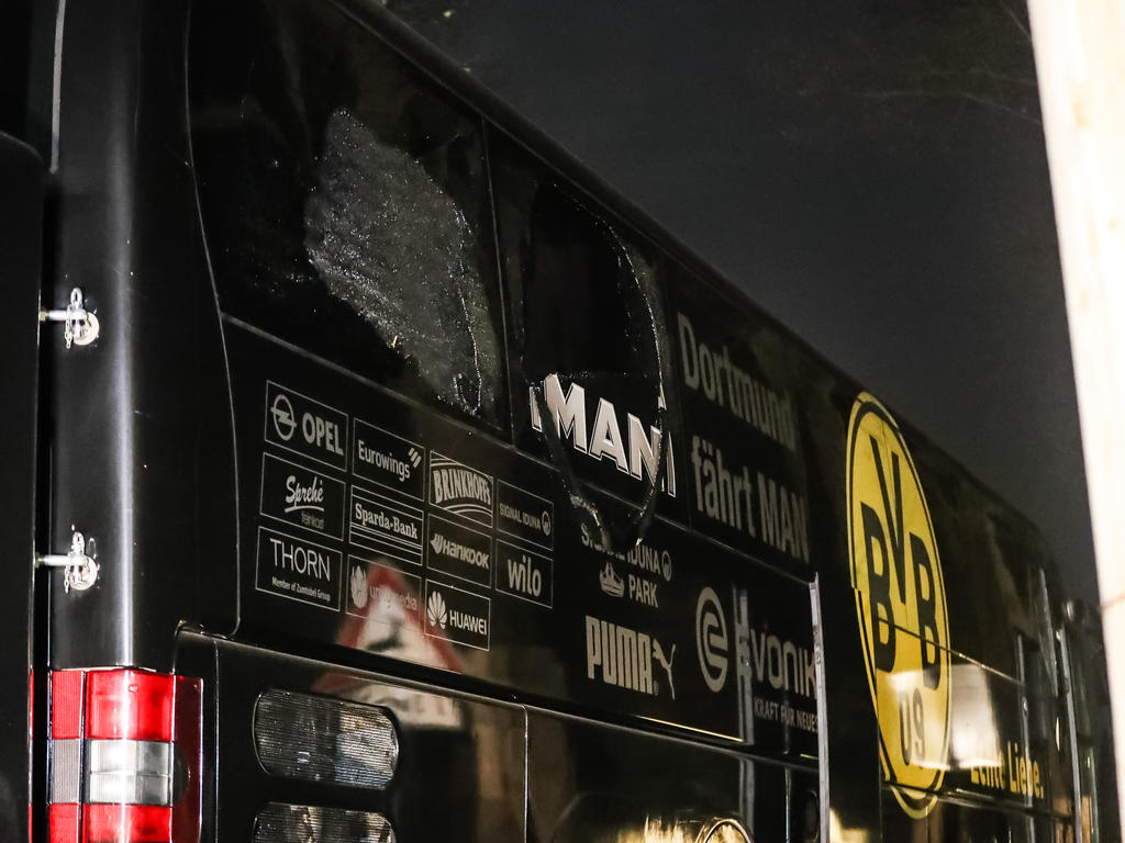 Festnahme nach dem Anschlag auf den Mannschaftsbus des BVB Festnahme nach dem Anschlag auf den Mannschaftsbus des BVB