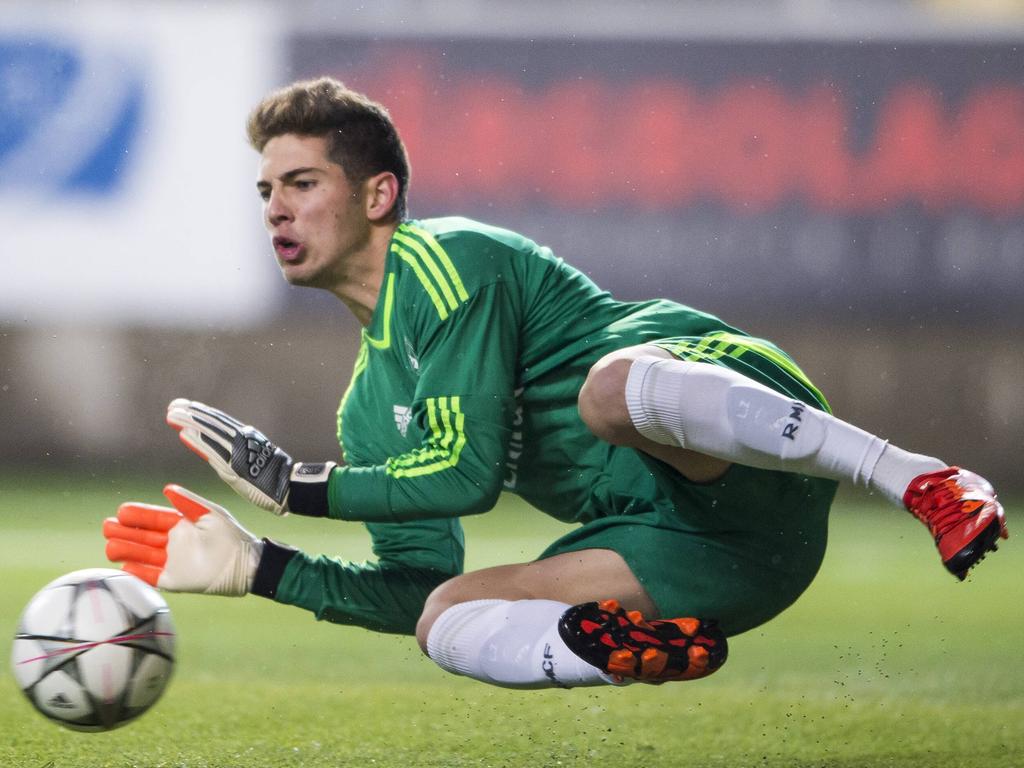 Luca Zidane wurde von seinem Vater in den Profikader berufen Luca Zidane wurde von seinem Vater in den Profikader berufen