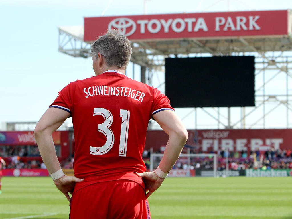 Bastian Schweinsteiger fühlt sich mit Chicago Fire im heimischen Toyota Park wohl Bastian Schweinsteiger fühlt sich mit Chicago Fire im heimischen Toyota Park wohl