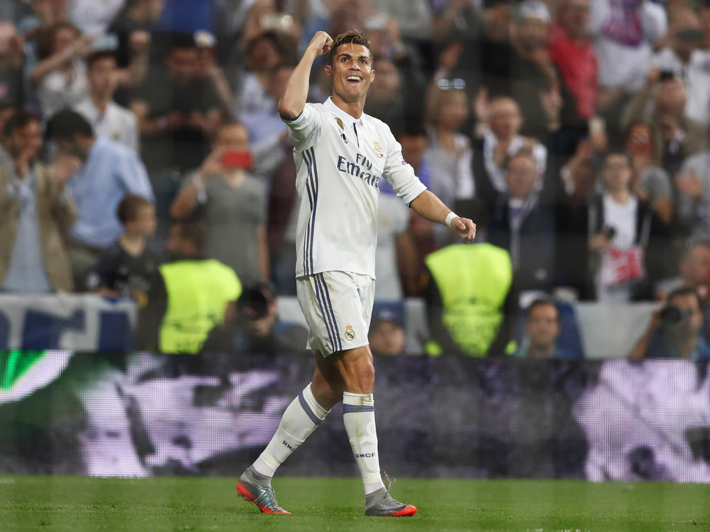 Cristiano Ronaldo war der gefeierte Mann des Abends in Madrid Cristiano Ronaldo war der gefeierte Mann des Abends in Madrid