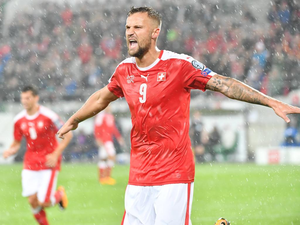 Haris Seferović blickt auf eine herausragende Länderspielwoche zurück Haris Seferović blickt auf eine herausragende Länderspielwoche zurück
