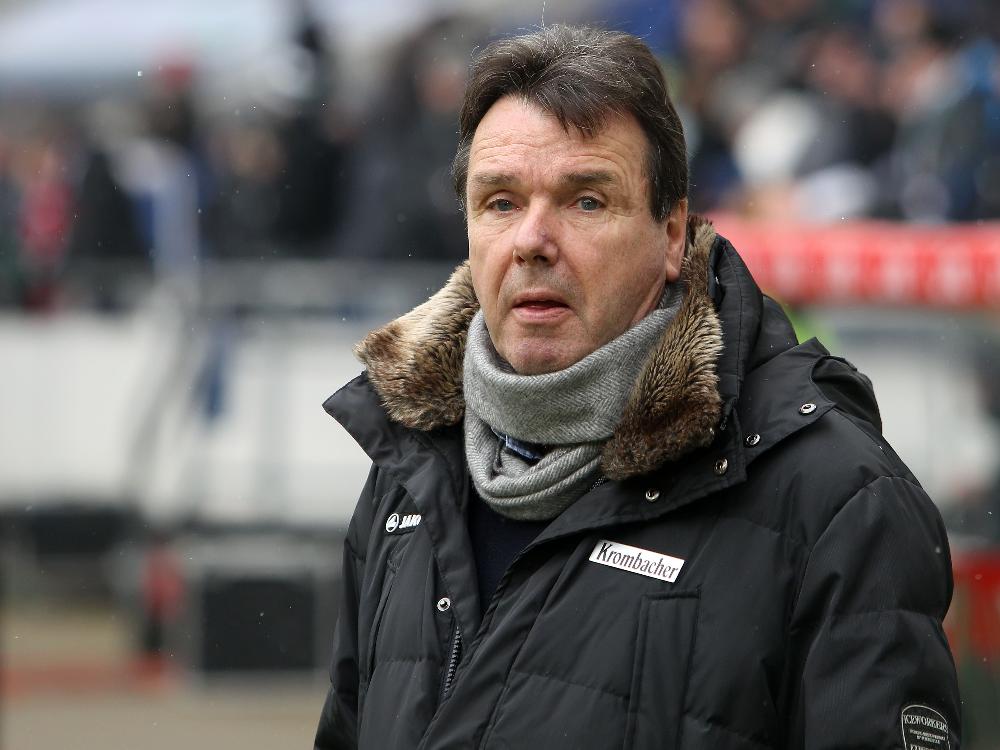 Ärgert sich über die FIFA: Heribert Bruchhagen Ärgert sich über die FIFA: Heribert Bruchhagen