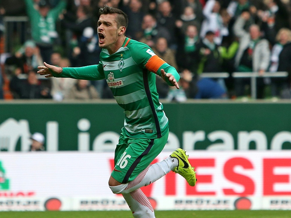 Bleibt Kapitän bei Werder Bremen: Zlatko Junuzović Bleibt Kapitän bei Werder Bremen: Zlatko Junuzović