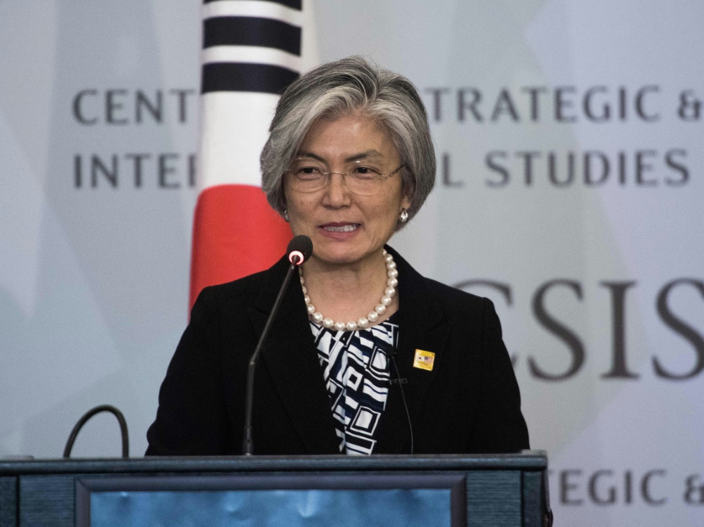 Südkoreas Außenministerin Kang Kyung-wha Südkoreas Außenministerin Kang Kyung-wha