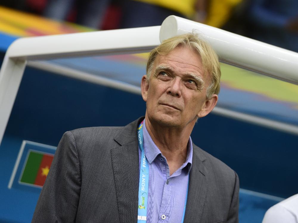 Volker Finkes Kamerun sicherte sich den Gruppensieg Volker Finkes Kamerun sicherte sich den Gruppensieg