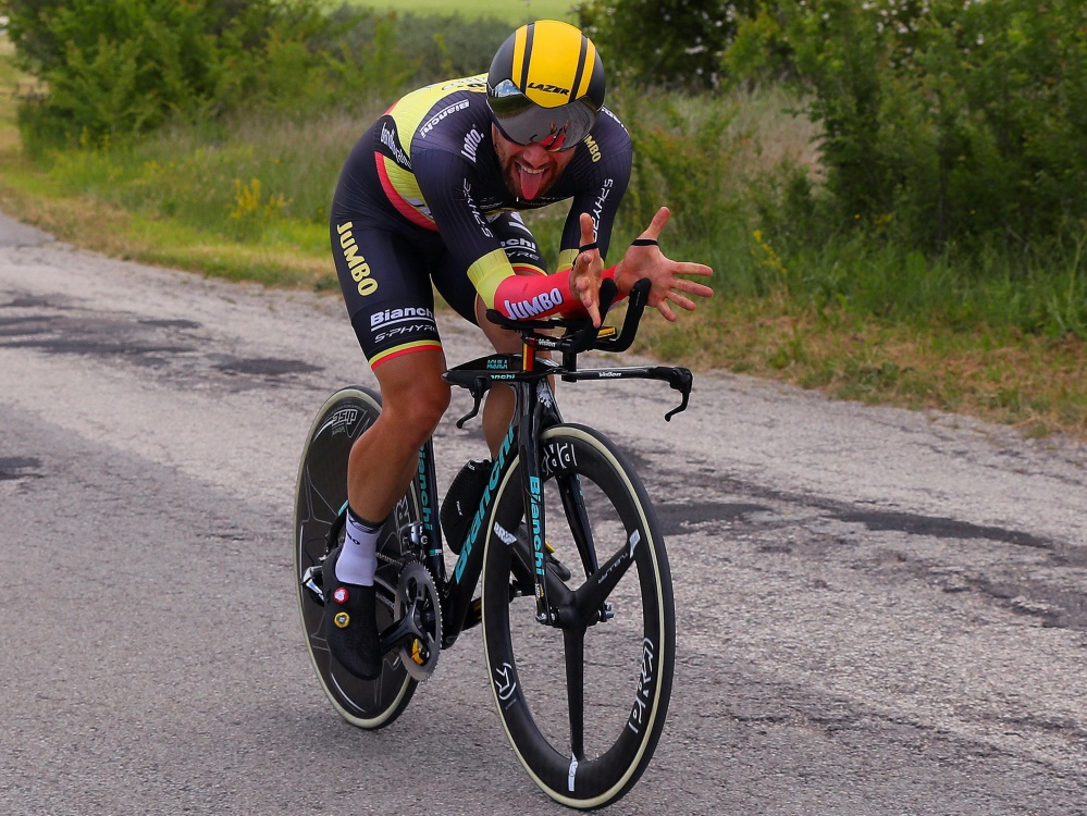 Muss 100 Schweizer Franken zahlen: Victor Campenaerts Muss 100 Schweizer Franken zahlen: Victor Campenaerts