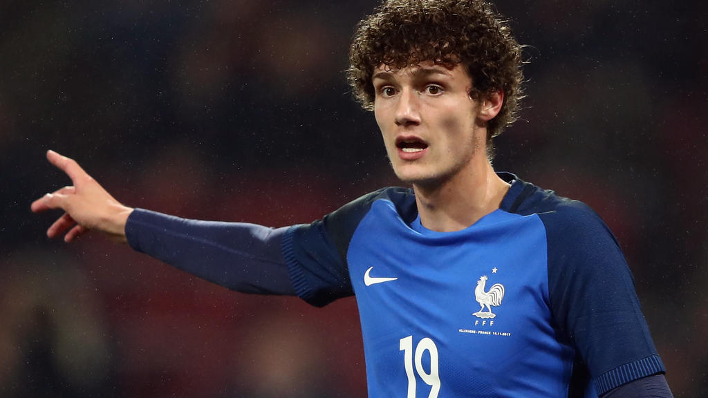 Benjamin Pavard debütierte im November 2017 für Frankreich
