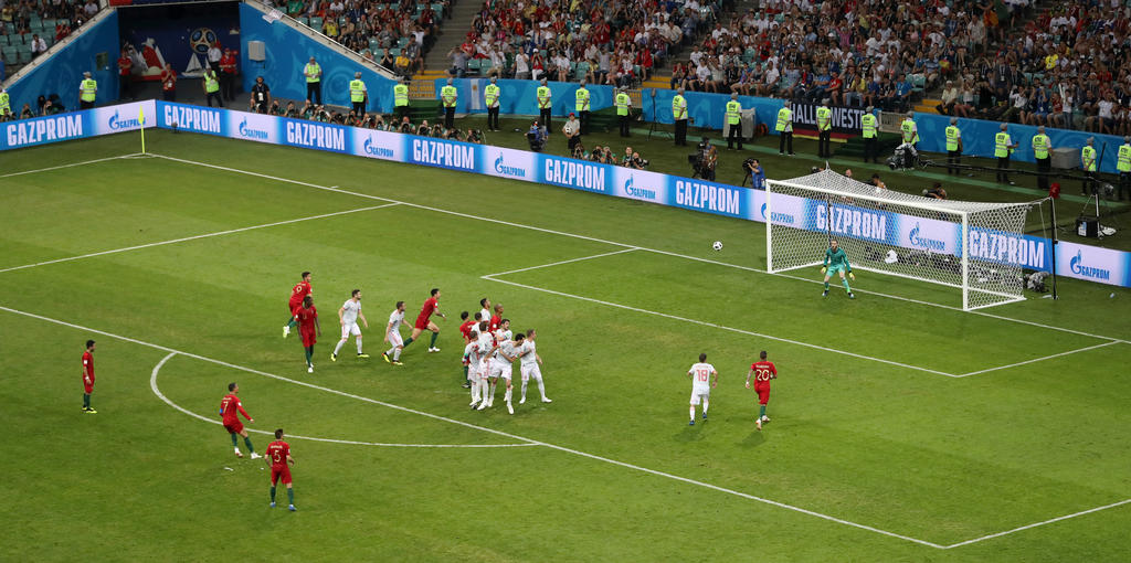 Zauberhafter Treffer von Cristiano Ronaldo