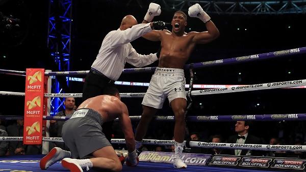 Nach elf Runden entzauberte Joshua 