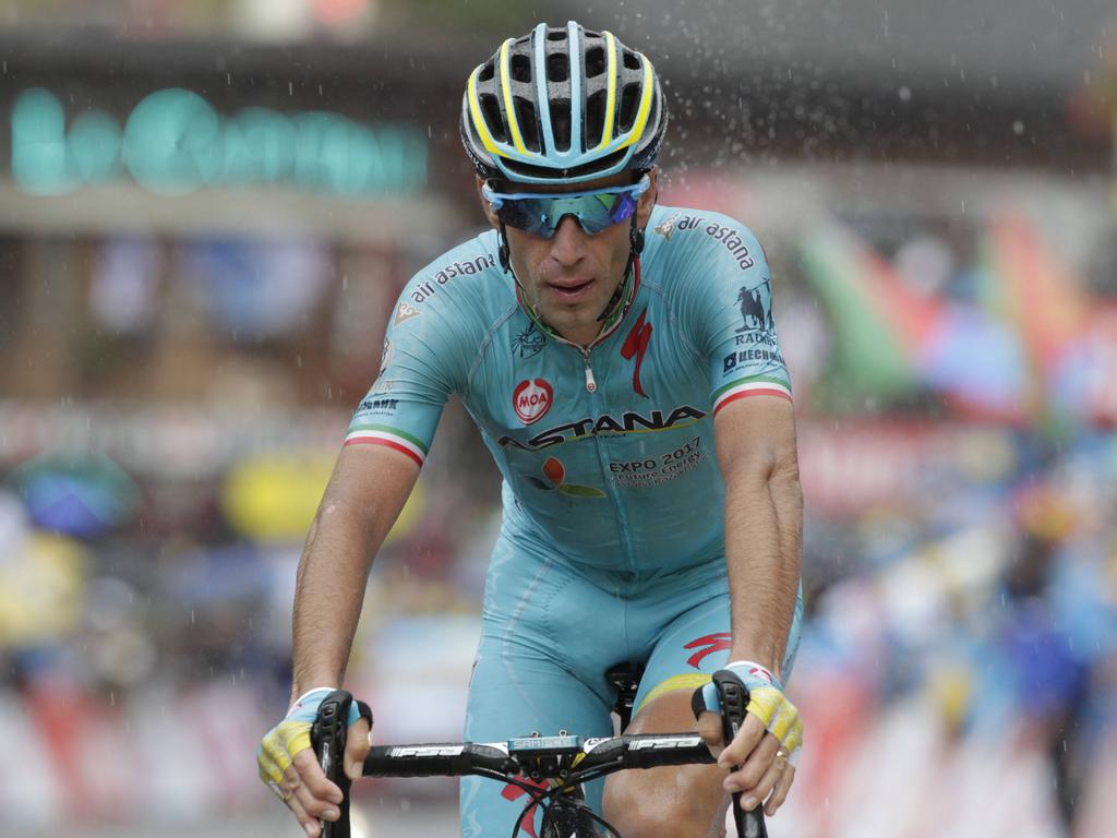 Steht vor einem Wechsel in die Wüste: Vincenzo Nibali Steht vor einem Wechsel in die Wüste: Vincenzo Nibali