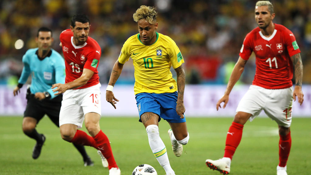 Neymar und Co. in der Anfangsphase zu stark für die Schweiz