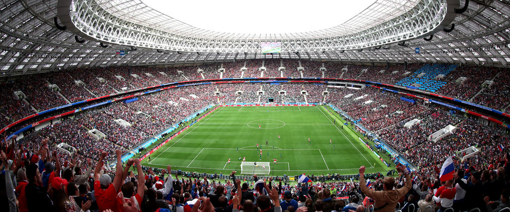 Ein Blick ins vollbesetzte Rund