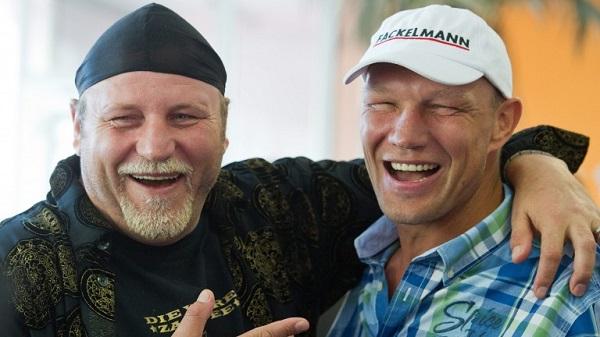 2015 trafen Botha und Schulz (r.) in Frankfurt/Oder aufeinander