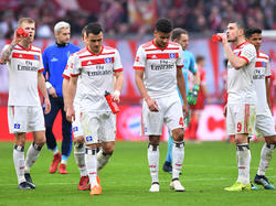 Die HSV-Profis waren nach der Niederlage enttäuscht